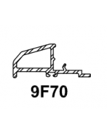 Rejet d'eau pour seuil ALU KÖMMERLING 20 MM