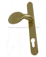 Poignée de Tirage Palière Couleur Laiton pour porte d'entrée