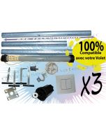 PROMO - 3 Kits motorisés universels pour volets roulants