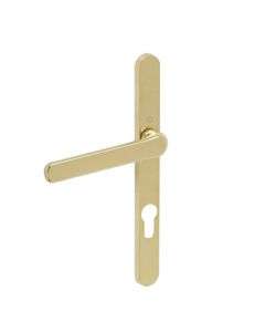 Ensemble Poignée de porte réduite Laiton