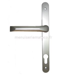 Ensemble Poignée de porte réduite couleur Inox E92R
