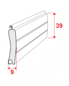 Lame Aluminium isolé